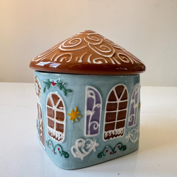 Ginger Ceramic Stoneware Sugar Bowl 3pc SET by Anthropologie NWT - Picture 6 of 10